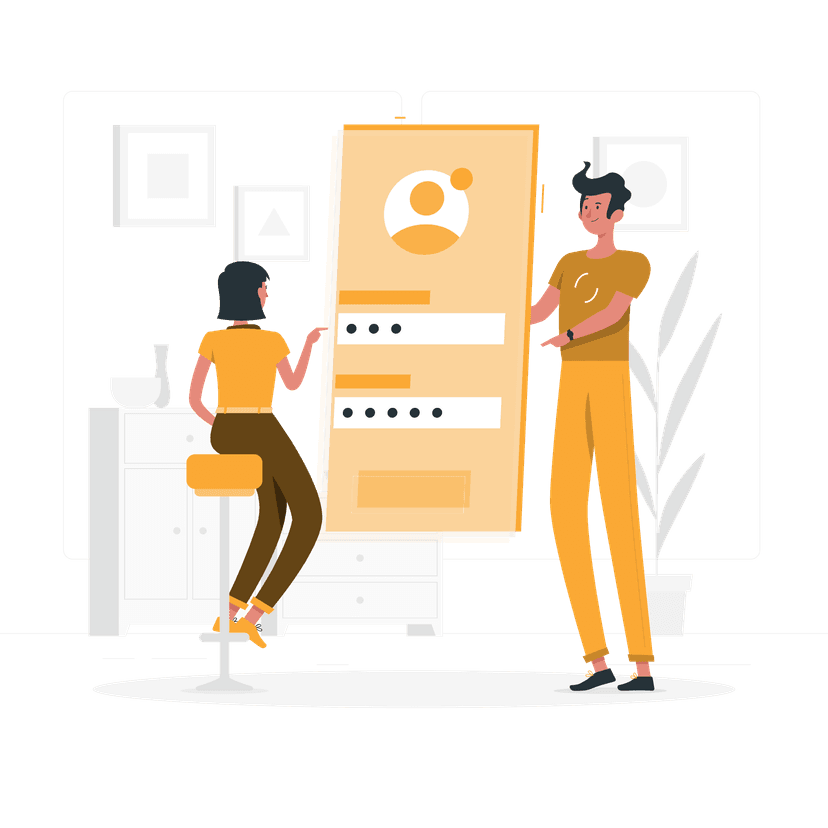 Login illustration