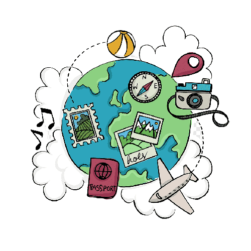 Travel illustration
